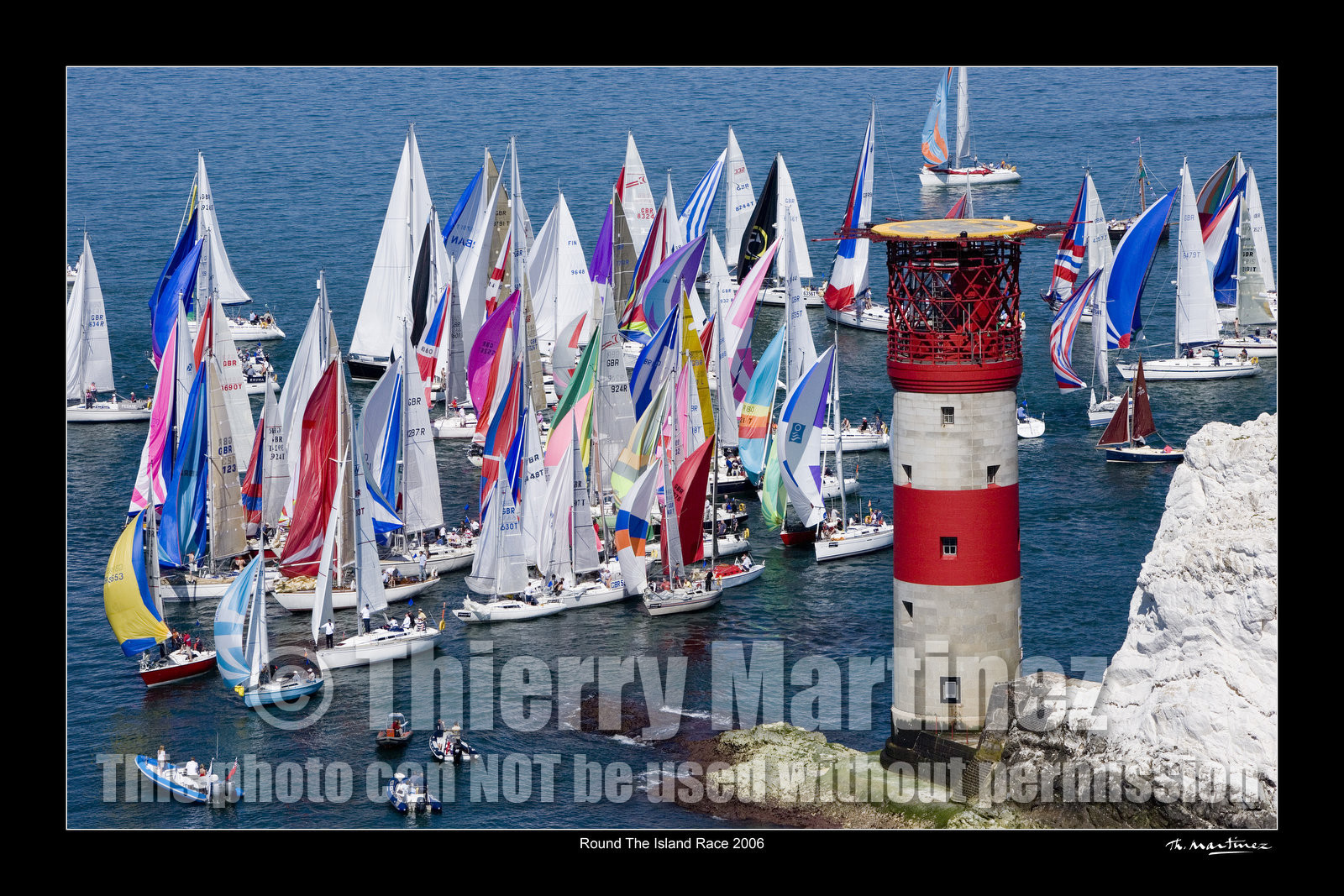 ROUND THE ISLAND RACE, ISLE OF WIGHT-UK . 3  June 2006.