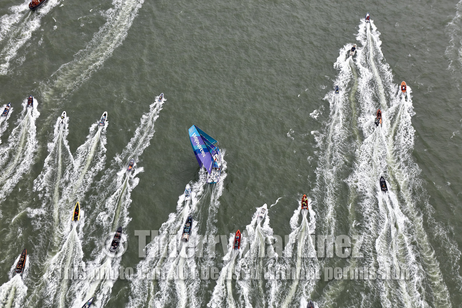 team AkzoNobel  in Volvo Ocean Race 2017-18.