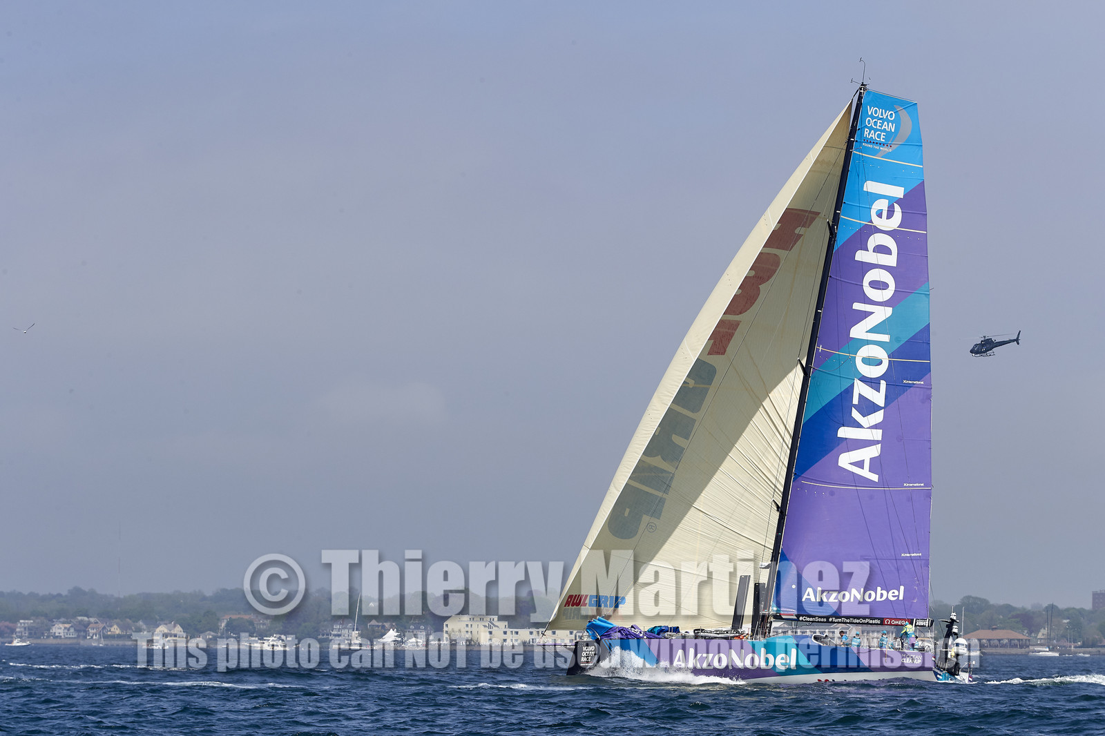 team AkzoNobel  in Volvo Ocean Race 2017-18.