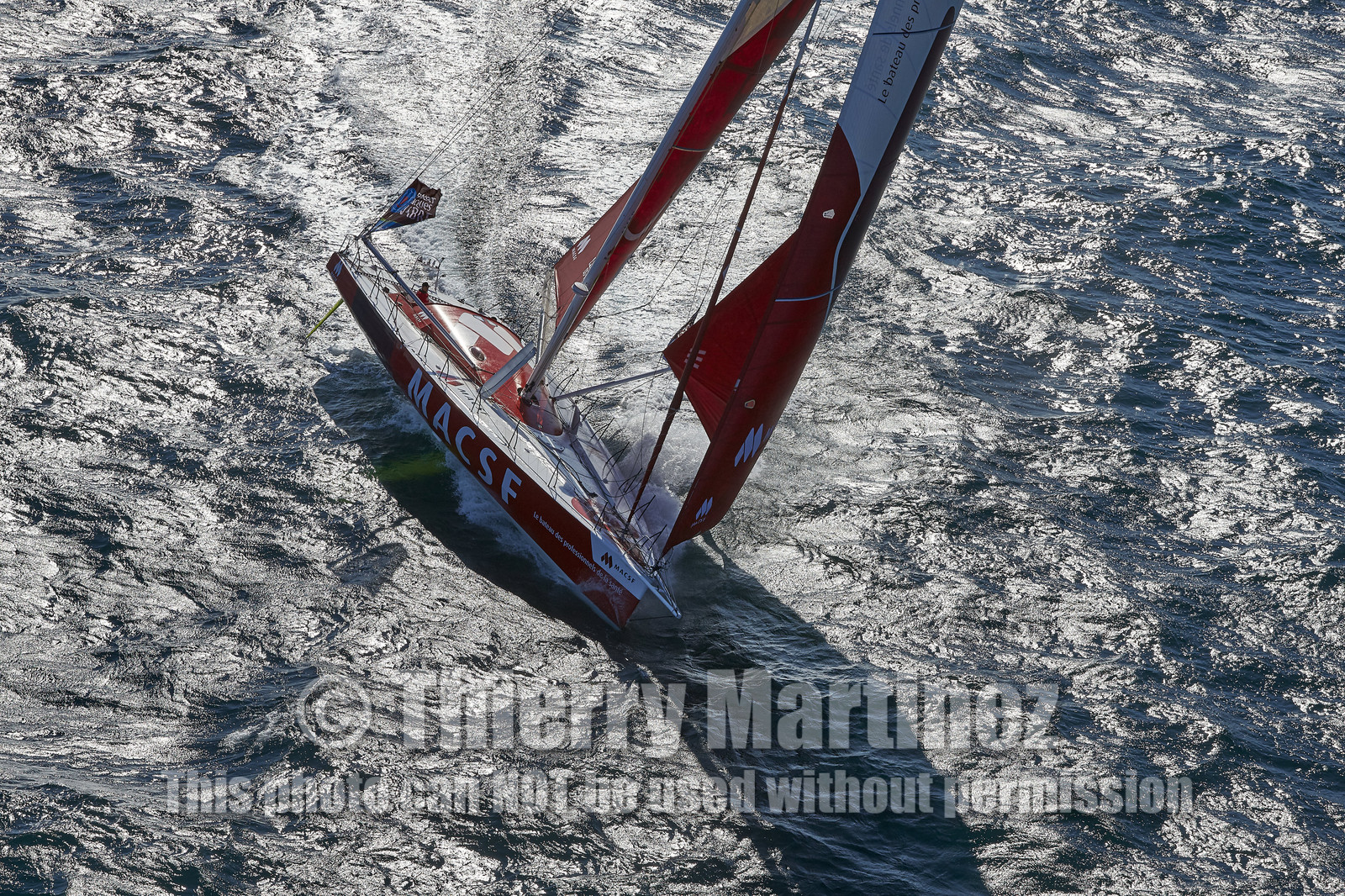 MACSF , Bertrand de Broc et Marc Guillemot avant la Transat Jacques Vabre 2015.