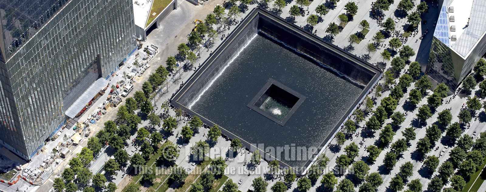 Aerial view of New York City (USA).