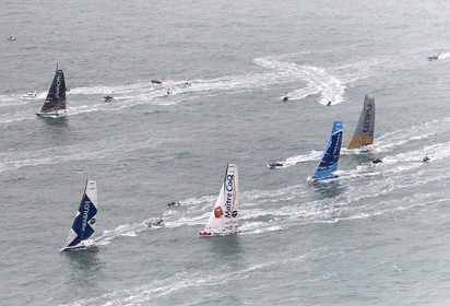 VENDEE GLOBE 2012 13 , Start 10 Nov 2012.
