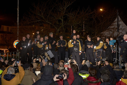 MAXI  SPINDRIFT 2 Jules Verne trophy  2015 2016 attempt.