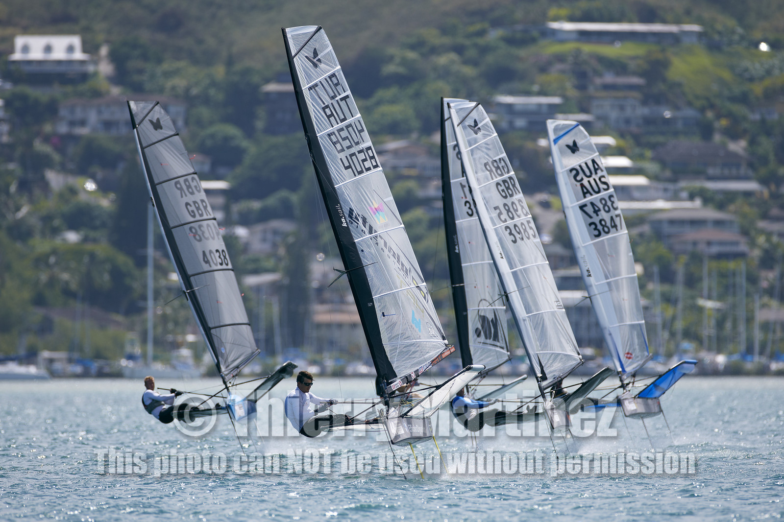 2013 US National International Moth - Kaneohe Bay - Hawaii -USA . 10-11 October 2013