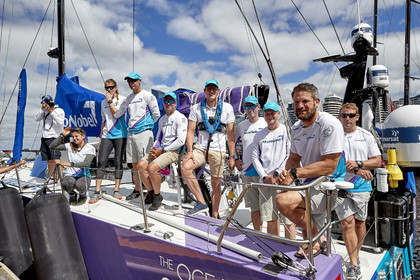 team AkzoNobel  in Volvo Ocean Race 2017-18.