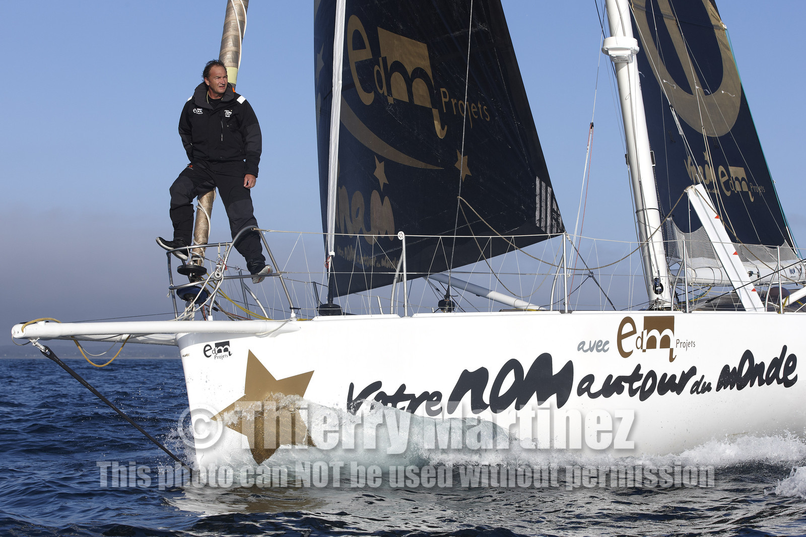 VOTRE NOM AUTOUR DU MONDE , skipper Bertrand de Broc (FRA)