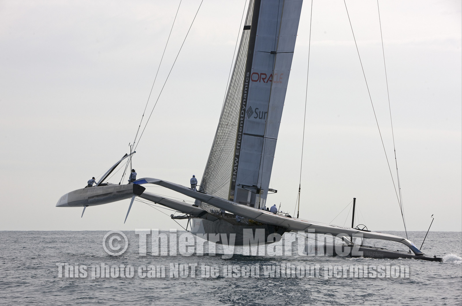 33rd  AMERICA'S CUP Valencia Spain, February 2010 - Defender:  ALINGHI (ALINGHI 5) vs Challenger : BMW Oracle Racing (USA 17)