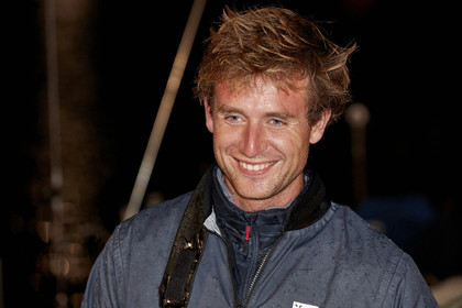 22_35163   © Thierry Martinez.ST NAZAIRE, FRANCE.07 Sept 2022.53éme édition de la Solitaire du Figaro.Arrivée de la 3éme étape , Royan    St Nazaire.Tom Laperche (Région Bretagne-CMB Performance) vainqueur de l’étape et de l’édition de la Solitaire du Figaro 2022.