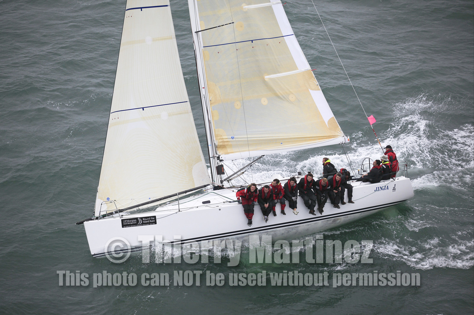 JP Morgan Asset Management Round The Island Race. 80th Anniversary race.