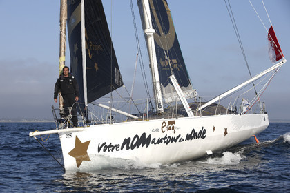 VOTRE NOM AUTOUR DU MONDE , skipper Bertrand de Broc (FRA)