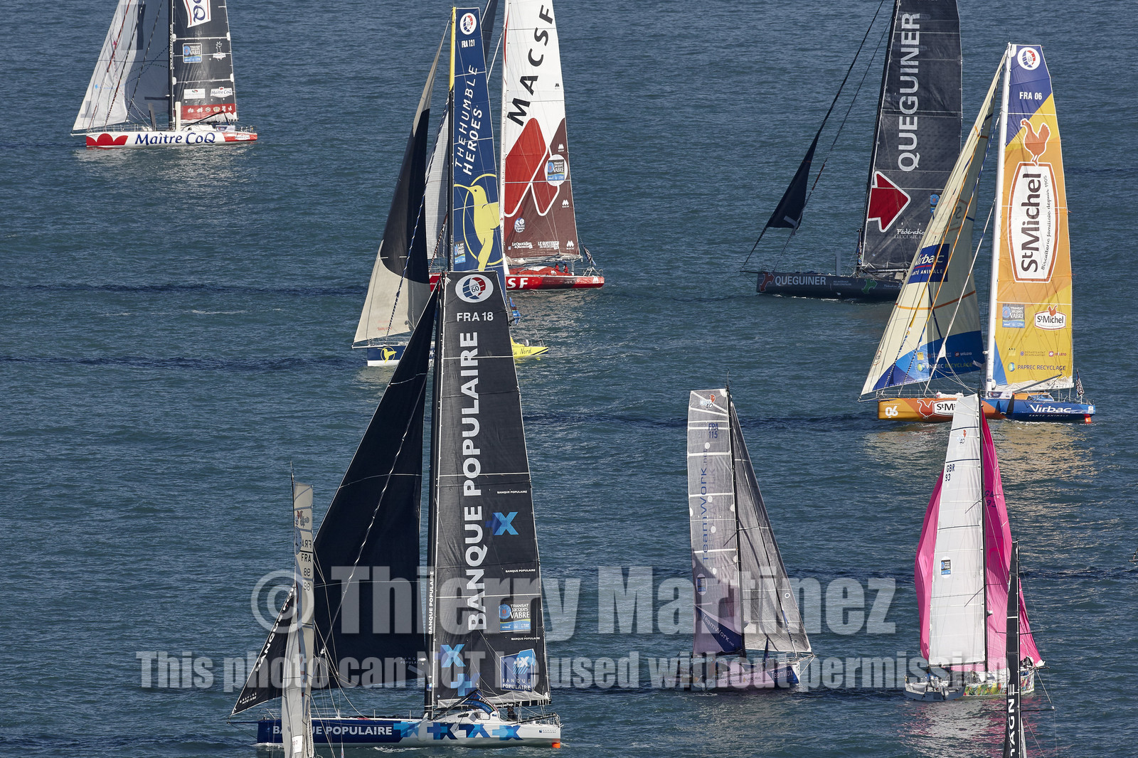 Départ Transat Jacques Vabre 2015.