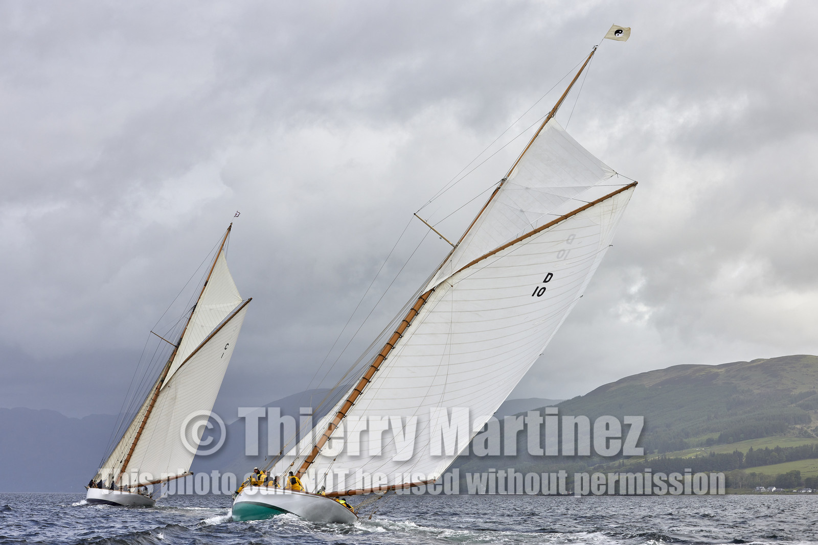 22_17006   © Thierry Martinez.FAIRLIE,SCOTLAND - UK 13th June 20222022 RICHARD MILLE FIFE REGATTA.Day 3;