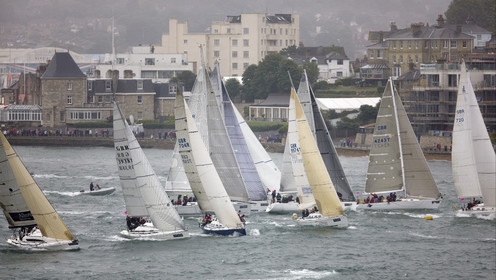 JP Morgan Asset Management Round The Island Race. 80th Anniversary race.