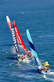 team AkzoNobel  in Volvo Ocean Race 2017-18.