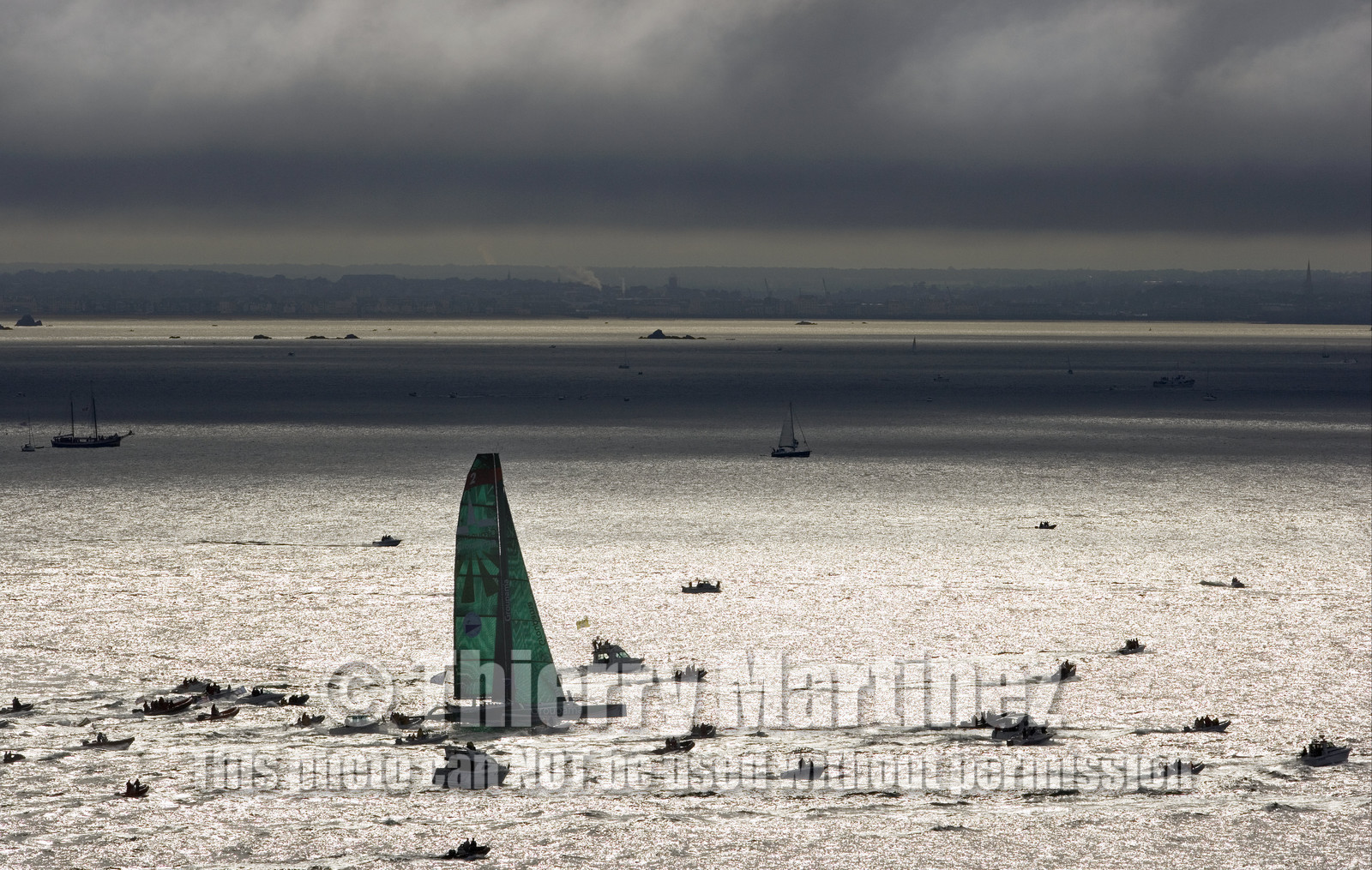 ROUTE DU RHUM Start in St Malo.Oct  2006