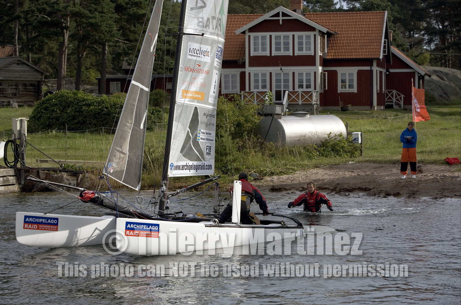 Archipelago Raid 2005 - Stockholm - Sweden  August 2005 -Day 1