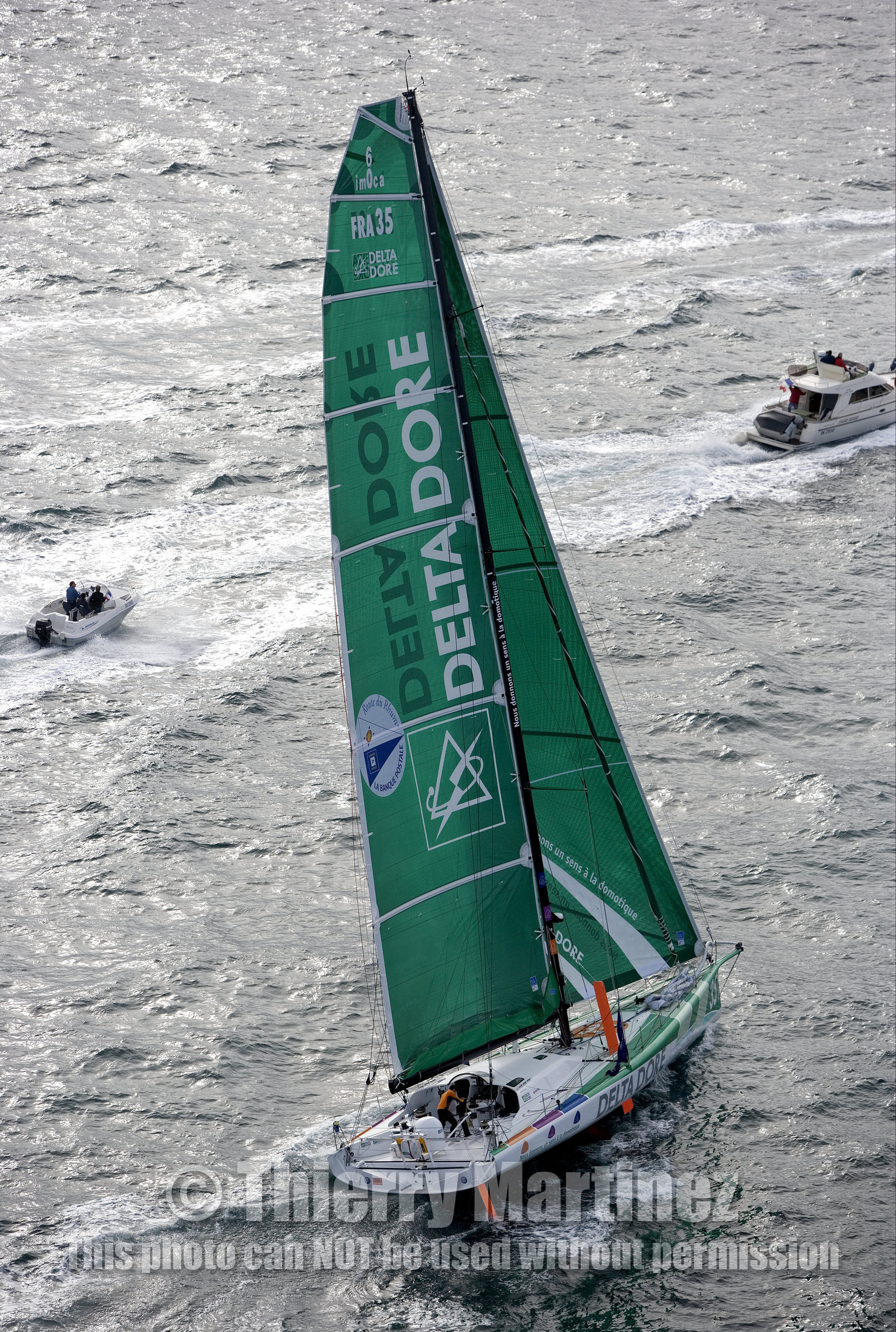 ROUTE DU RHUM Start in St Malo.Oct  2006