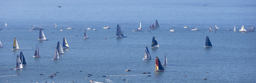 Départ Transat Jacques Vabre 2015.