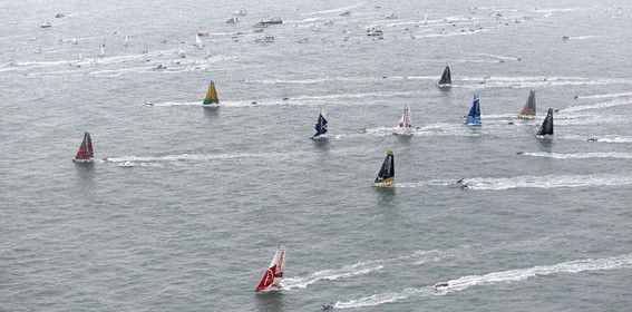 VENDEE GLOBE 2012 13 , Start 10 Nov 2012.