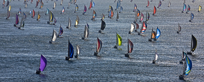 JP Morgan Asset Management Round The Island Race. 19 June 2010.