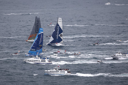 VENDEE GLOBE 2012 13 , Start 10 Nov 2012.