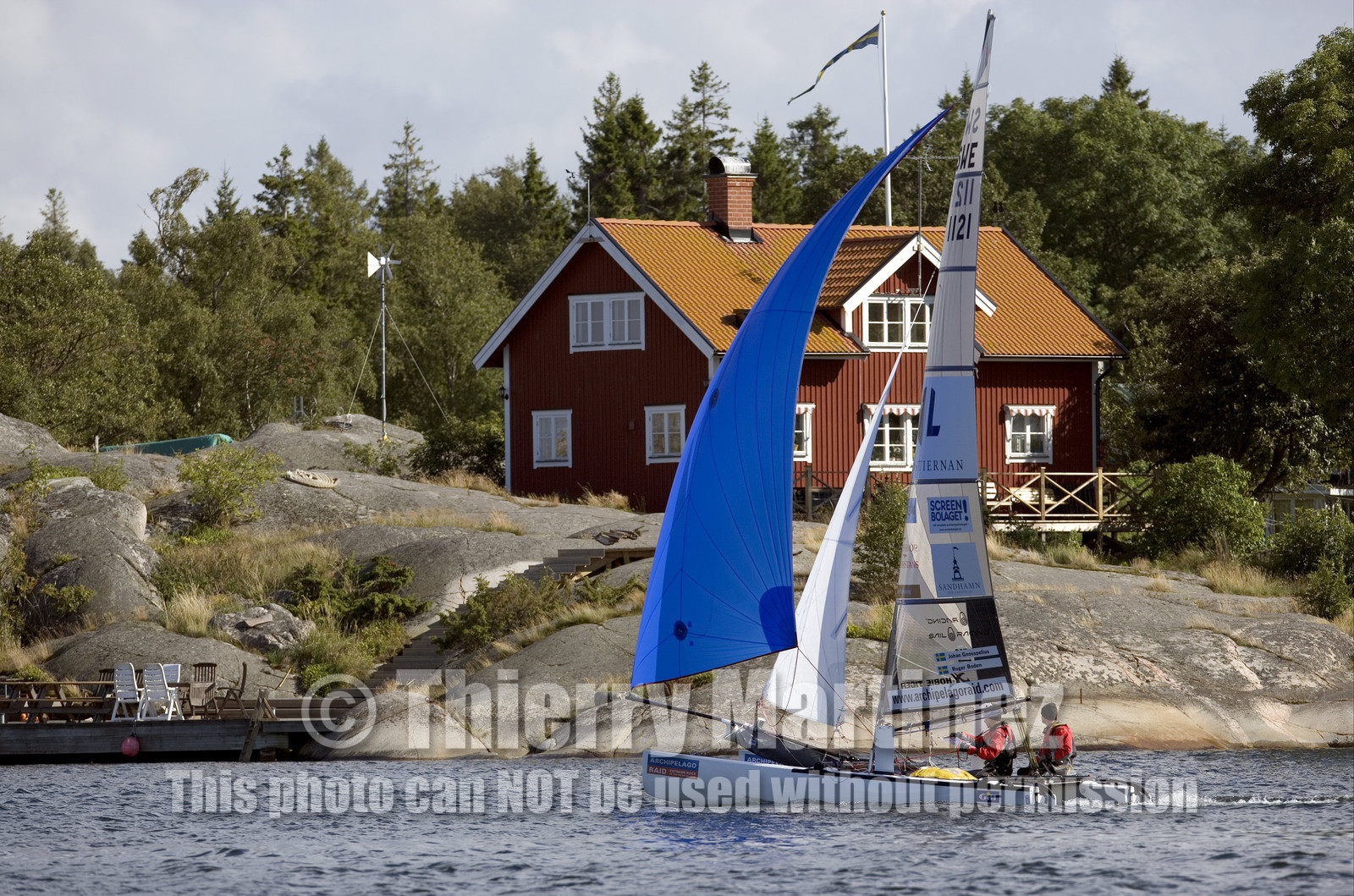 Archipelago Raid 2005 - Stockholm - Sweden  August 2005 -Day 1