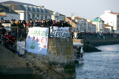 2012 13 VENDEE GLOBE ; Alessandro di Benedetto (FRA ITA) TEAM PLASTIQUE