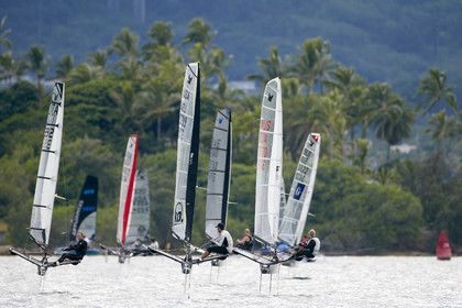 2013 McDOUGALL+McCONAGHY Moth Worlds - Kaneohe Bay - Hawaii -USA . October 2013