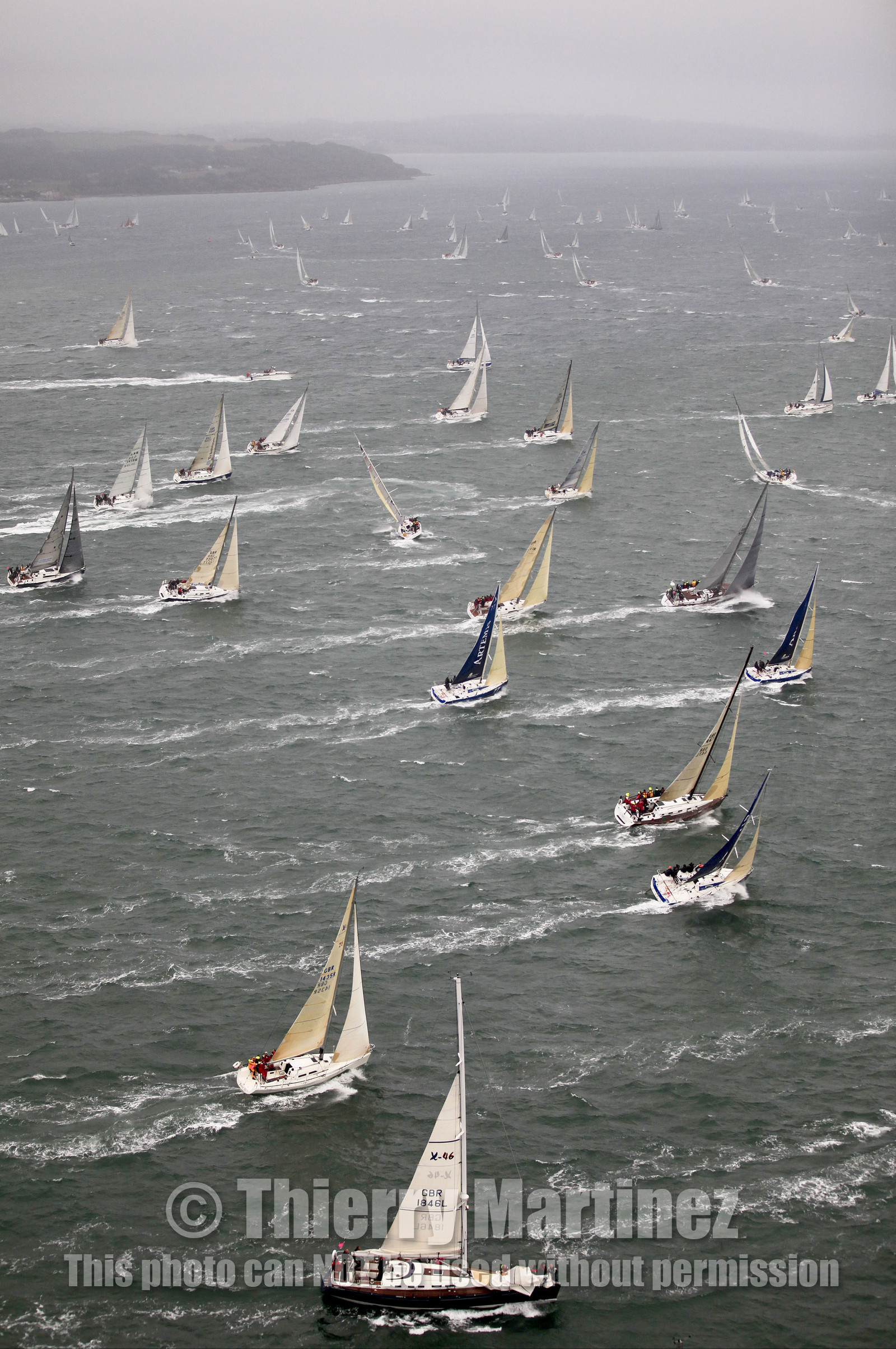 JP Morgan Asset Management Round The Island Race. 80th Anniversary race.