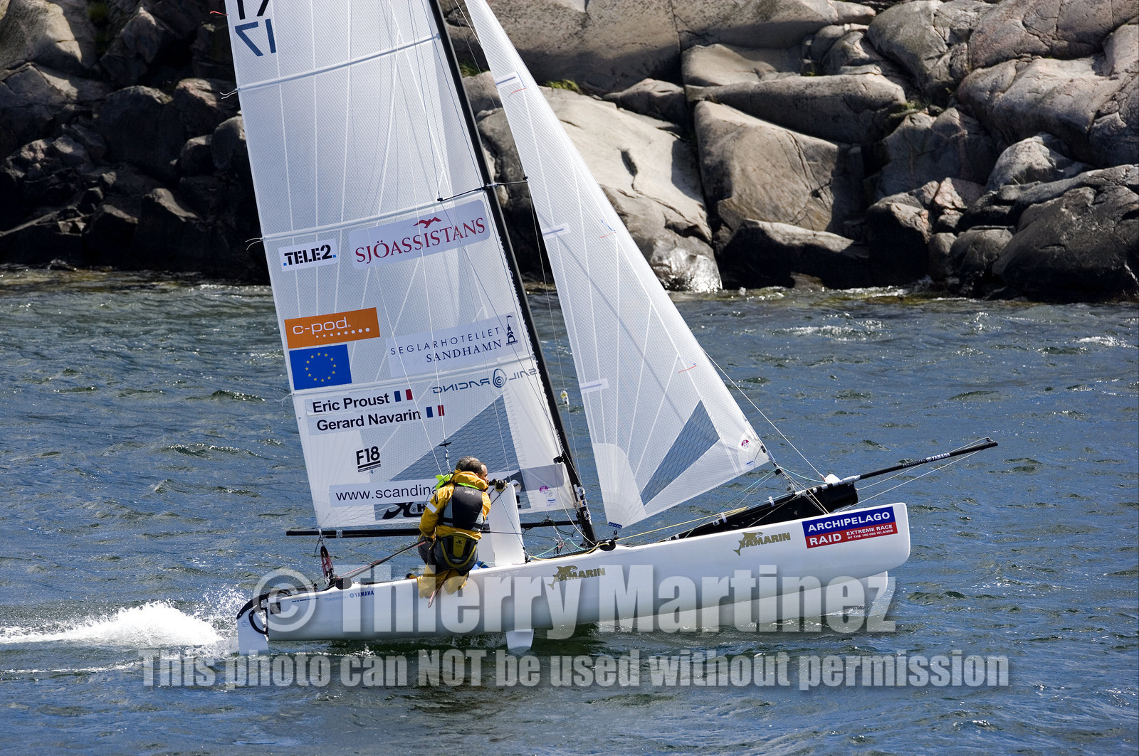 ©ThMartinez. NAGU, Finland, 28 JUNE 2006..Archipelago Raid 2006 (26-30 June 2006) Day 3-  .