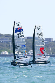 2015 McDougall + McConaghy Moth Worlds. Sorrento - VIC AUSTRALIA  . 6 16 January 2015. Organize by Sorrento Sailing Couta Boat Club.