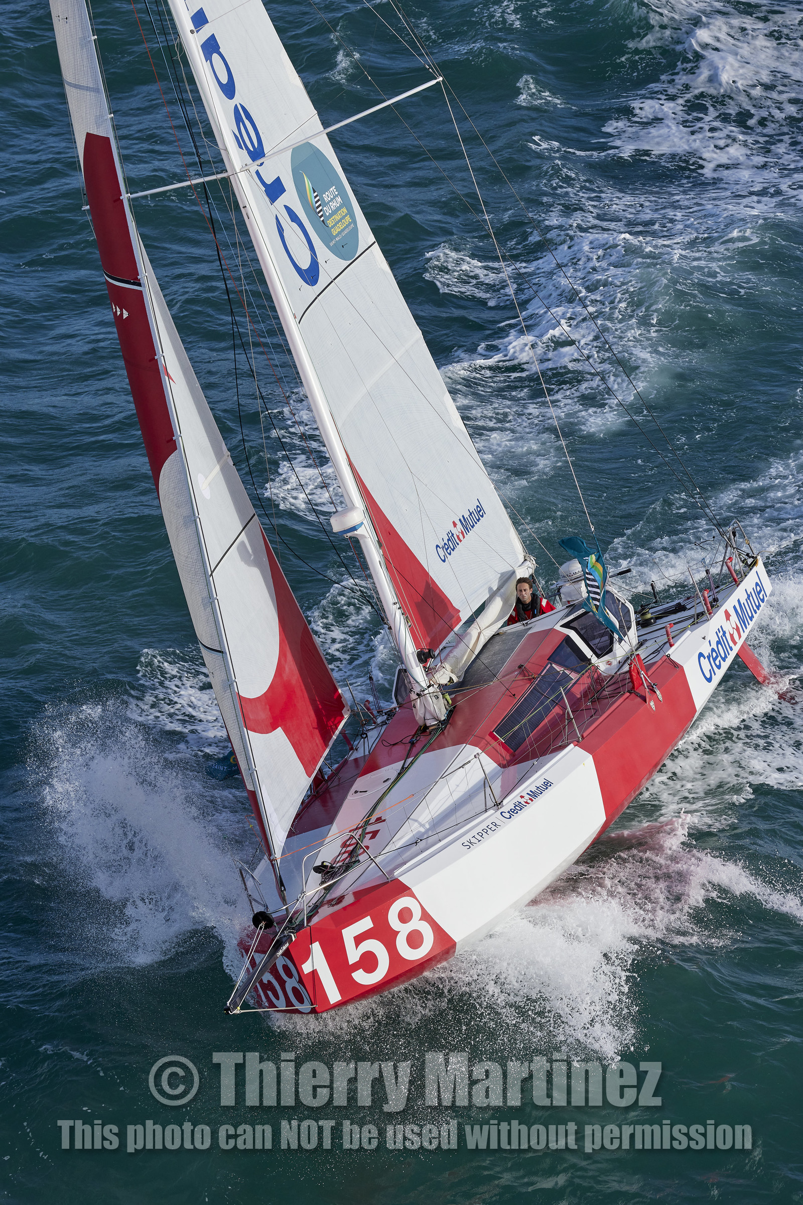 22_39475   © Thierry Martinez.DINARD, FRANCE. 9 Novembre  2022Départ de la 12éme ROUTE DU RHUM, transatlantique course à la voile en solitaire de St Malo(FRA)  à Pointe à Pitre (FRA-Guadeloupe) 3.543 milles nautiques.