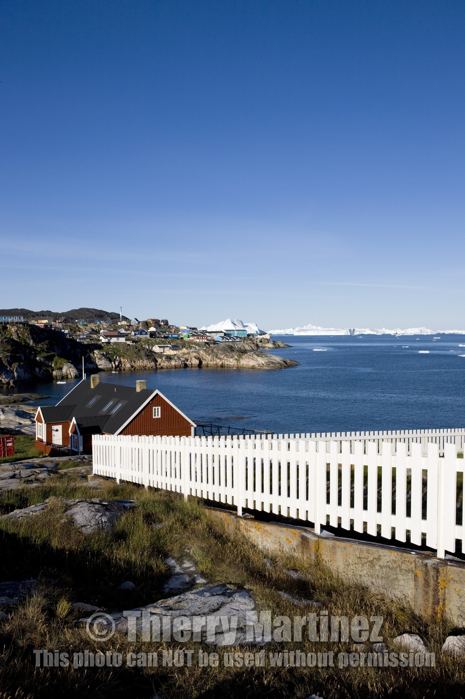Schooner LA LOUISE sailing on west coast of Greenland.