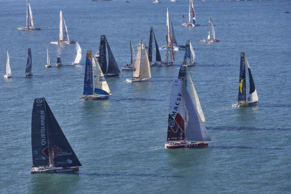 Départ Transat Jacques Vabre 2015.