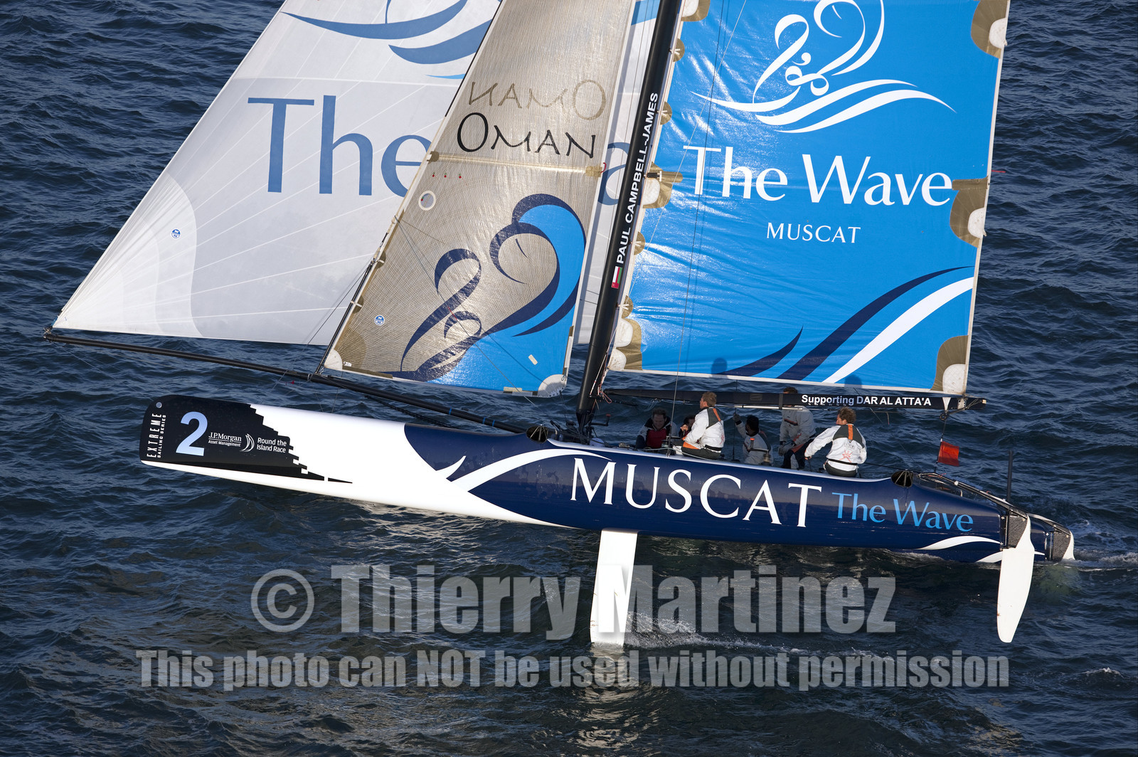 JP Morgan Asset Management Round The Island Race. 19 June 2010.