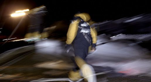 MAXI  SPINDRIFT 2 Jules Verne trophy  2015 2016 attempt.