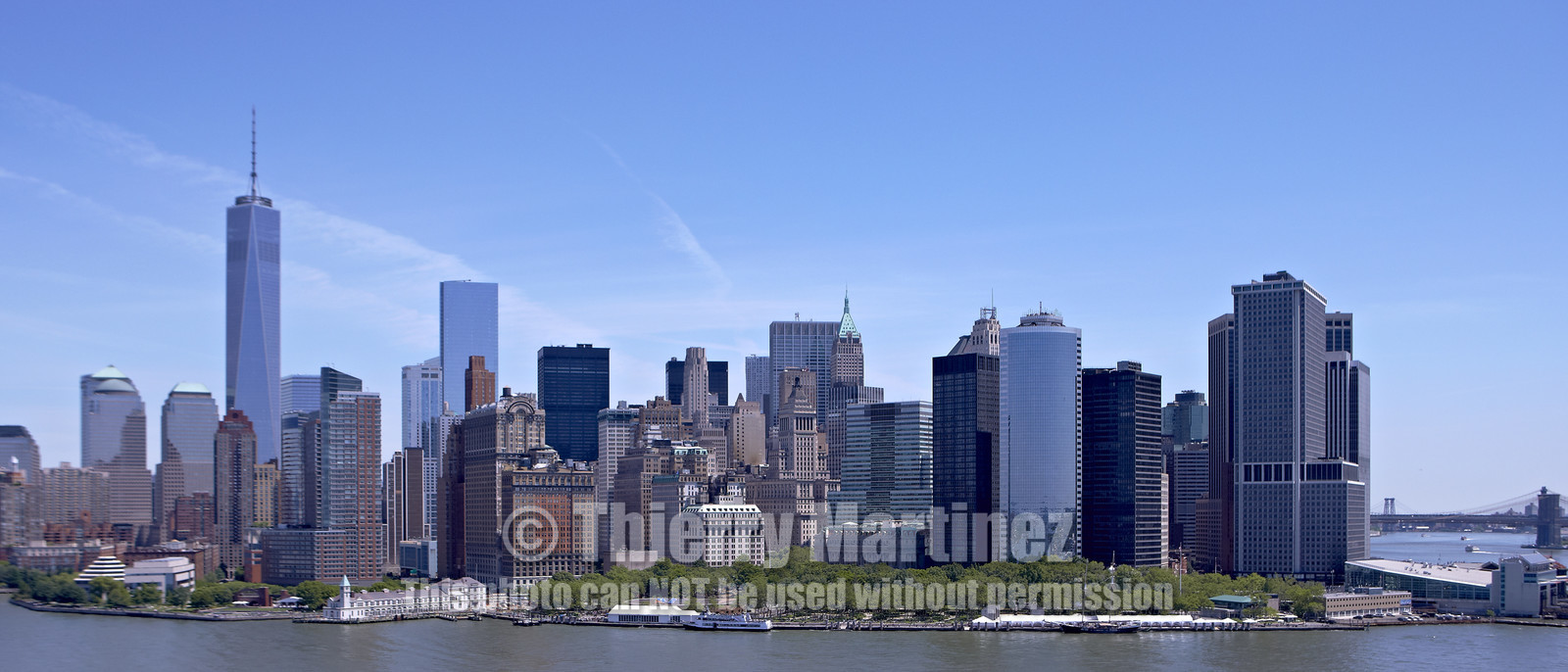 Aerial view of New York City (USA).