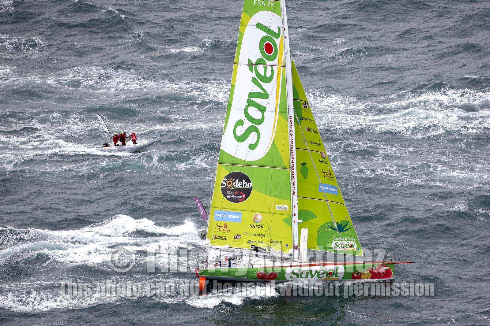 VENDEE GLOBE 2012 13 , Start 10 Nov 2012.