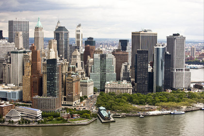 AERIAL VIEW OF NEW YORK CITY (NEW YORK-USA)