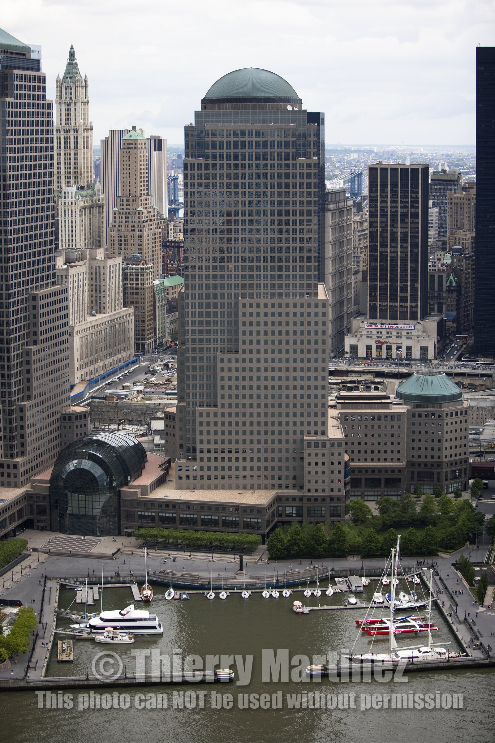 AERIAL VIEW OF NEW YORK CITY (NEW YORK-USA)