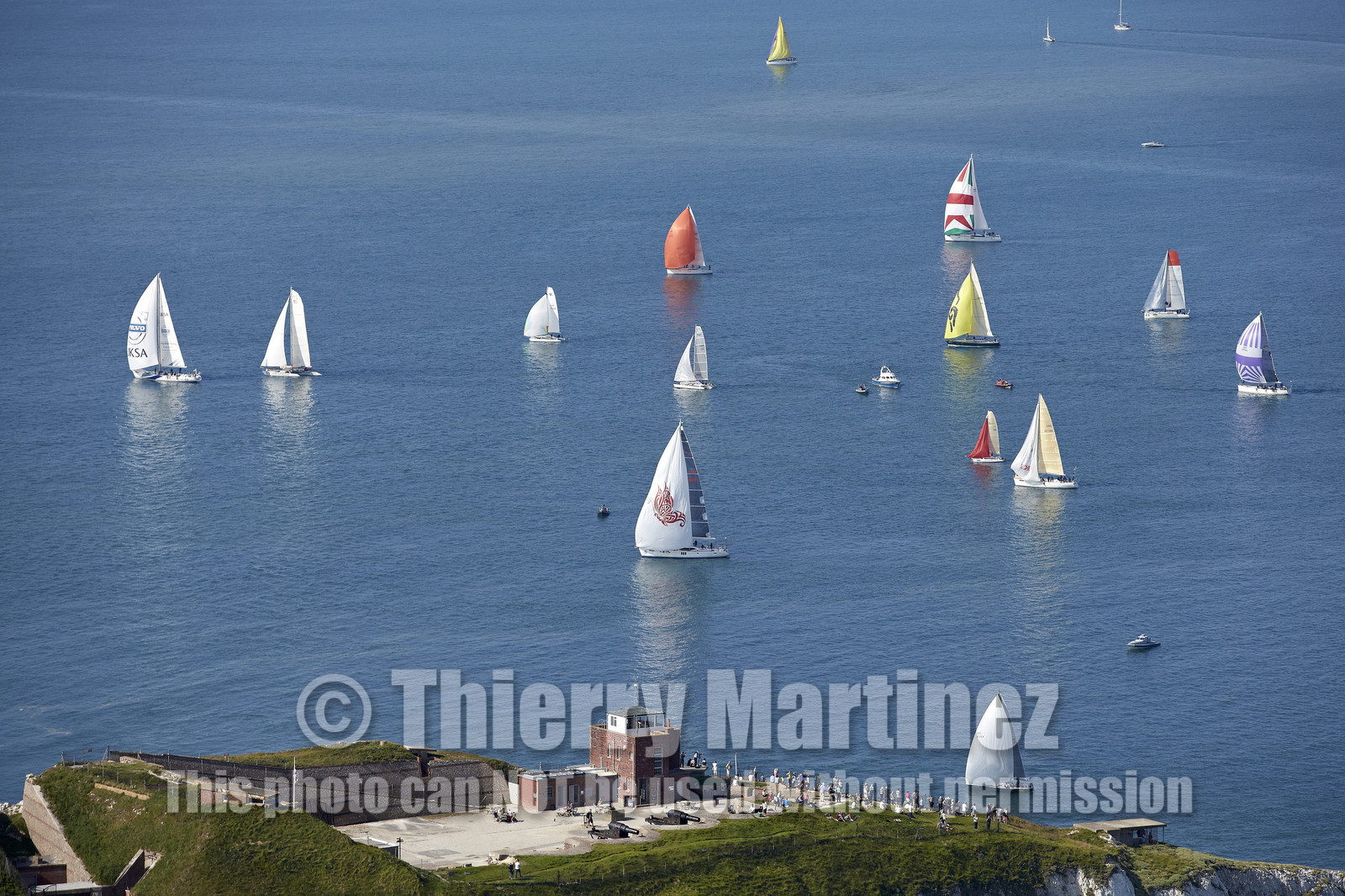 2014 JP Morgan Asset Management Round the Island Race .