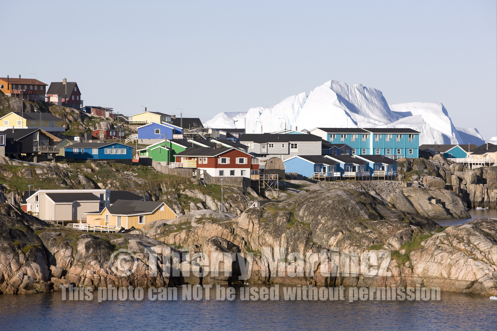 Schooner LA LOUISE sailing on west coast of Greenland.