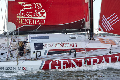 Isabelle JOSCHKE CLASS 40  GENERALI-HORIZON MIXITE