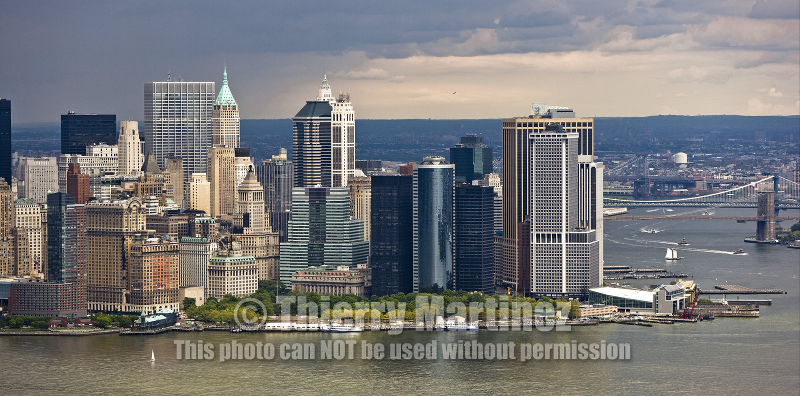 AERIAL VIEW OF NEW YORK CITY (NEW YORK-USA)