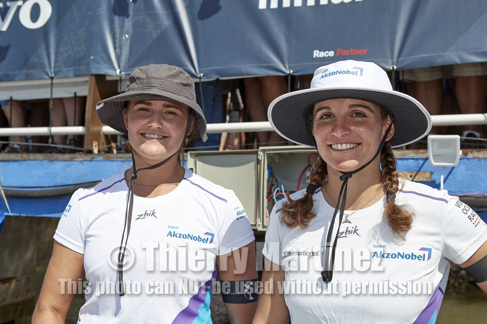 team AkzoNobel  in Volvo Ocean Race 2017-18.