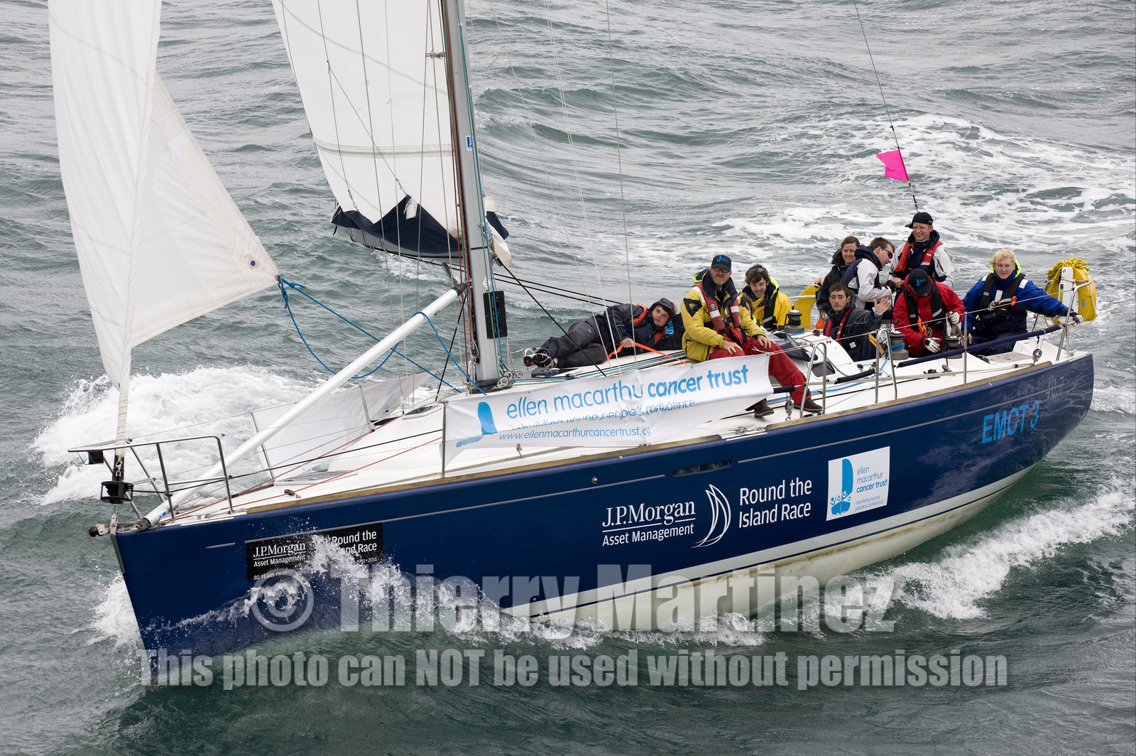 JP Morgan Asset Management Round The Island Race. 80th Anniversary race.