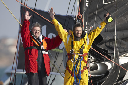 2012 13 VENDEE GLOBE ; Alessandro di Benedetto (FRA ITA) TEAM PLASTIQUE