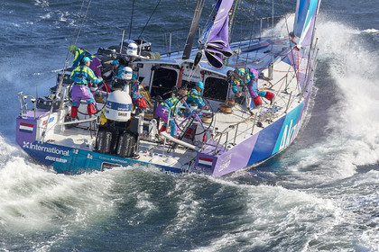 team AkzoNobel  in Volvo Ocean Race 2017-18.