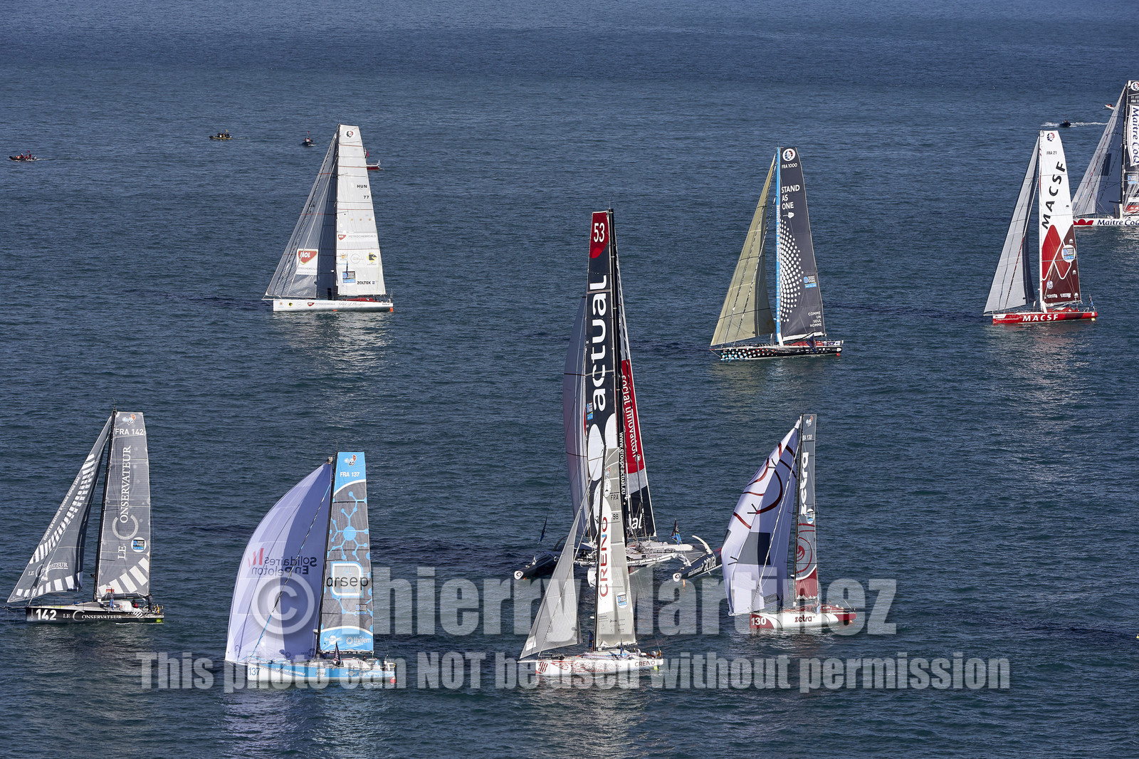 Départ Transat Jacques Vabre 2015.