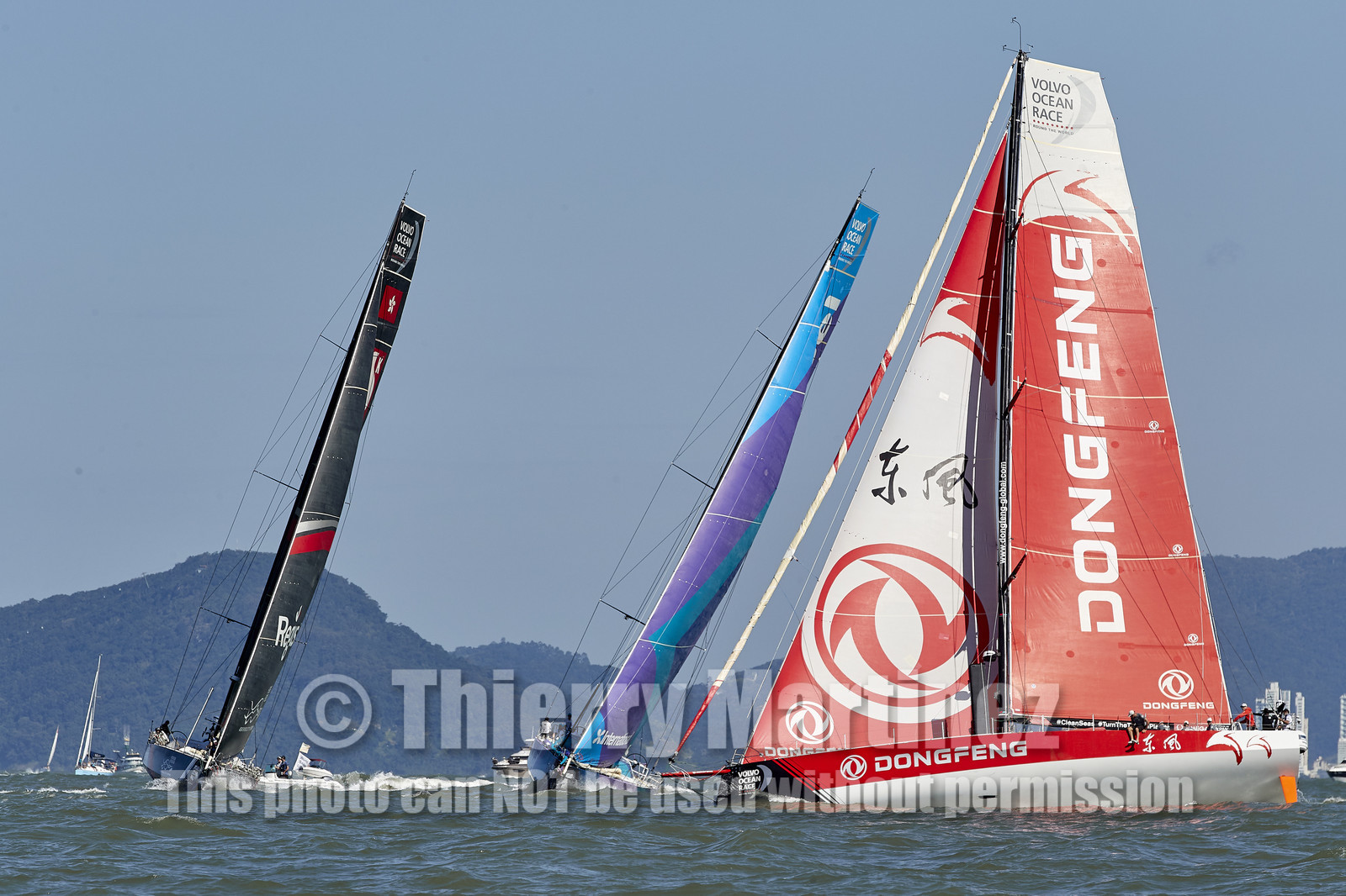 team AkzoNobel  in Volvo Ocean Race 2017-18.